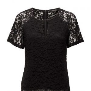 Selected Femme Sfvimil Ss Lace Top lyhythihainen pusero