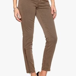 Selected Femme Vicky Cropped Pant Teak