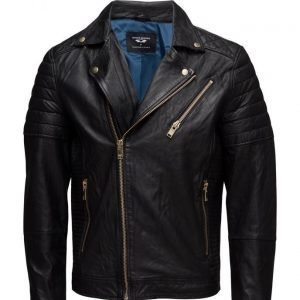 Selected Homme Ab Gold Leather Jacket nahkatakki