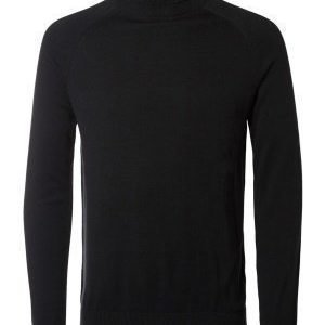 Selected Homme Adam Roll Neck Black