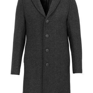 Selected Homme Bone Coat Gunmetal