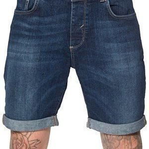 Selected Homme Cash 3954 Denim Shorts Dark Blue Denim