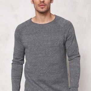 Selected Homme Clash Crew Neck Grey