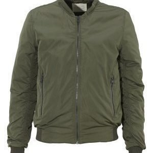 Selected Homme Filson Bomber Jacket Forest Night