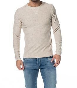 Selected Homme Hunter Crew Neck White Pepper Melange