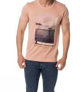 Selected Homme Jake Tee Mahogany Rose