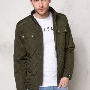 Selected Homme John Quilted Jacket Forest Night