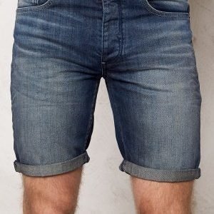 Selected Homme Nalex 1029 Shorts Dark Blue Denim