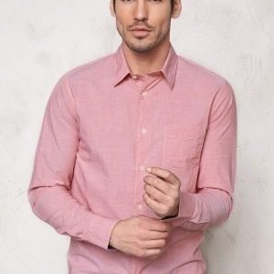 Selected Homme One Fil Shirt LS Red Dahlia