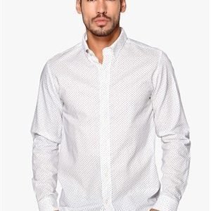 Selected Homme One Leth Shirt Bright White