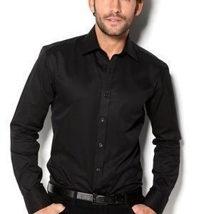 Selected Homme One Pelle Caracas Shirt musta