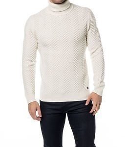 Selected Homme Philip Roll Neck Egret