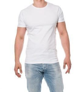 Selected Homme Pima O-neck White