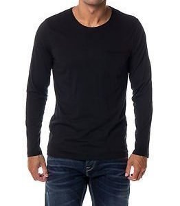 Selected Homme Pimaflorence O-Neck Black