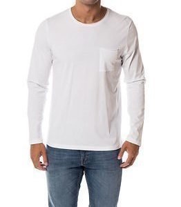 Selected Homme Pimaflorence O-Neck Bright White