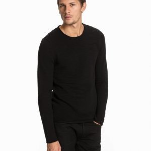 Selected Homme Shdgary Crew Neck Noos Pusero Musta