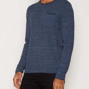 Selected Homme Shdjai Wool Crew Neck Pusero Sininen