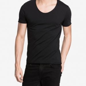 Selected Homme Shdmerce Ss O-Neck Noos T-paita Musta