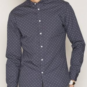 Selected Homme Shdonewick Shirt Ls Kauluspaita Sininen