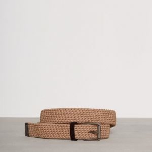 Selected Homme Shdpete Bungy Belt Vyö Vaaleanruskea