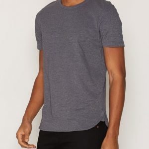Selected Homme Shdpias Ss O-Neck Tee T-paita Sininen