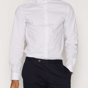 Selected Homme Shdpisa-Biagio Shirt Ls Kauluspaita White