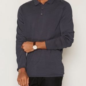 Selected Homme Shdporter Knitted Polo Pikeepaita Sininen