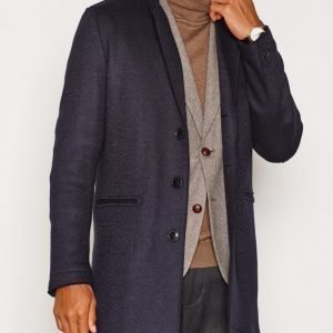 Selected Homme Shdraw Coat Takki Tummansininen