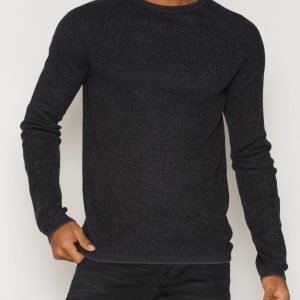 Selected Homme Shdshane Crew Neck Noos Pusero Tummansininen