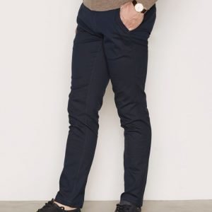 Selected Homme Shdskinny-Mathsaul Dark Navy Trouse Pukuhousut Tummansininen