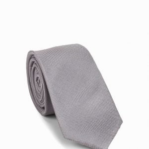 Selected Homme Shdtexture Tie Noos Solmio Light Grey Melange