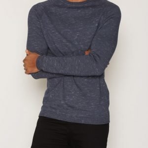 Selected Homme Shdtristan Crew Neck Pusero Sininen