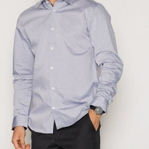 Selected Homme Shdtwoeasy Shirt Ls Kauluspaita Tummansininen