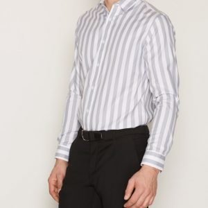 Selected Homme Shdtwotunes Shirt Ls Kauluspaita Valkoinen