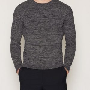 Selected Homme Shhbob Stripe Crew Neck Pusero Sininen