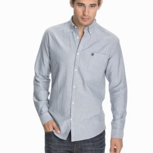 Selected Homme Shhcollect Shirt Ls R Noos Kauluspaita Dusty Blue
