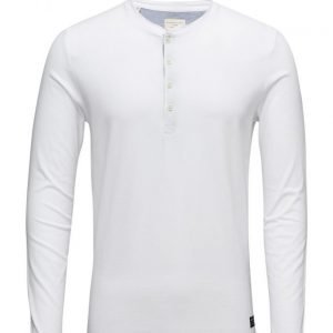 Selected Homme Shhniklas Ls Split Neck Noos pitkähihainen t-paita