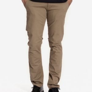 Selected Homme Shhthreeparis Camel St Pants Noos Housut Vaaleanruskea