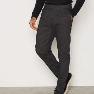 Selected Homme Shhwulf Dark Grey Hb Tapered St Pan Housut Tummanharmaa