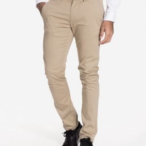 Selected Homme Shhyard White Pepper Slim St Pants Housut Vaaleanharmaa