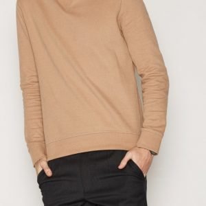 Selected Homme Shnboris Crew Neck Sweat Pusero Vaaleanruskea