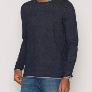 Selected Homme Shnklop Crew Neck Noos Pusero Tummansininen