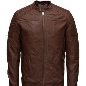Selected Homme Shnlondon Leather Jacket nahkatakki