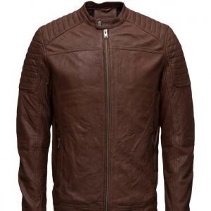 Selected Homme Shnlondon Leather Jacket nahkatakki