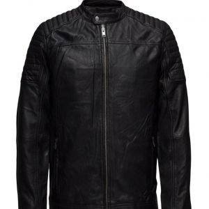 Selected Homme Shnlondon Leather Jacket nahkatakki