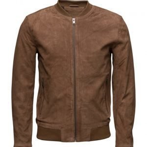 Selected Homme Shnmark Suede Bomber Jacket Noos nahkatakki