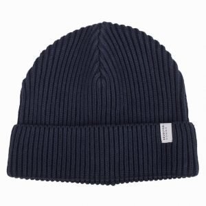 Selected Homme Shnnathan Beanie Pipo Tummansininen