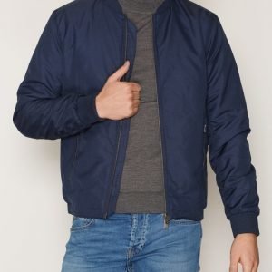 Selected Homme Shnnewlight Bomber Jacket Takki Tummansininen