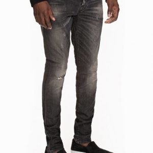 Selected Homme Shnonefabios 1372 Black St-Jeans No Farkut Musta