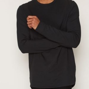 Selected Homme Shnsam Crew Neck Sweat Pusero Musta